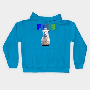 Alpaca Peru Kids Hoodie